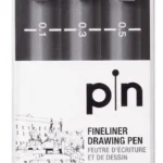 Fineliner Uni-Pin Svart