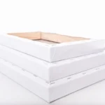 Uppspänd Bomullsduk Corte Medelgräng